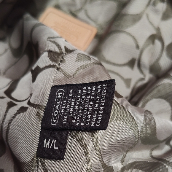 Coach Pink and Brown Bucket Hat with Sporty Accents - Picture 4 of 5